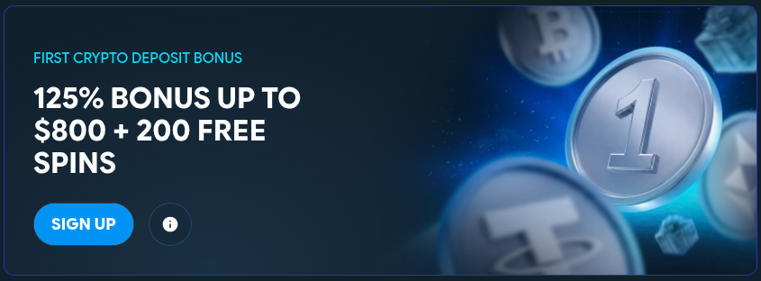 Oxibet Casino Crypto Welcome Pack